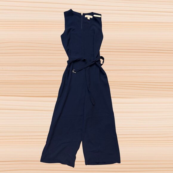 Michael Kors Navy Jumpsuit - Picture 1 of 2
